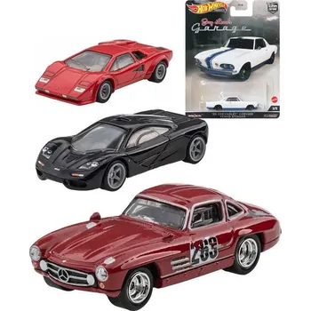 autodráha Mattel HOT WHEELS Prémiové auto Velikáni model kovový 5 druhů