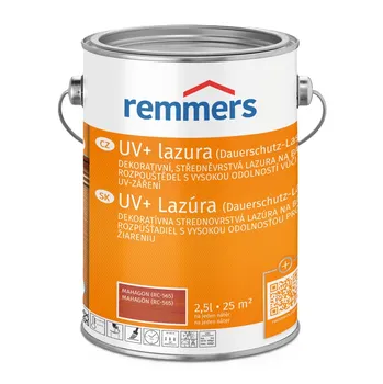 Remmers UV+ lazura 2,5 l, mahagon