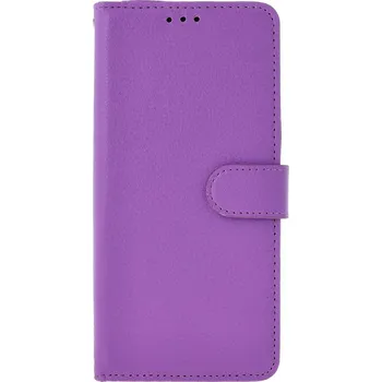 Pouzdro na mobilní telefon Pouzdro Xiaomi Redmi Note 13 Pro knížkové fialové s přezkou (kryt neboli obal na Xiaomi Redmi Note 13 Pro)