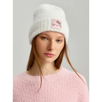 Čepice Čepice s nášivkou Hello Kitty - S/M - House - krémový - 087BV-01X