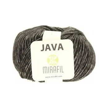 Příze Mirafil Příze Java 002 - černá melange