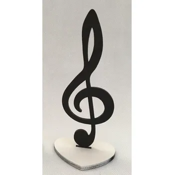 Party dekorace dekoracezceska Dekorace HOUSLOVÝ KLÍČ černý