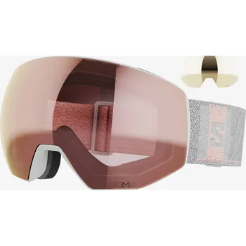 Lyžování Salomon Radium Prime Wrought Iron Sigma Silver Pink