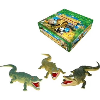 Figurka Krokodýl 38 cm 3 druhy Aligátor GUMA