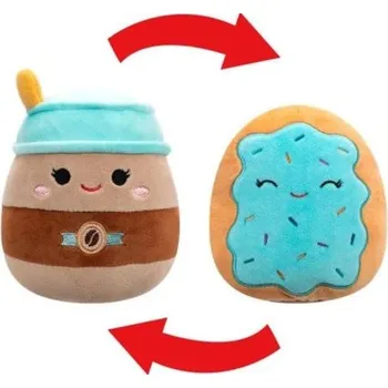 Hračka Squishmallows 2v1 Káva To-Go Hautely a Toast Erissa 13 cm