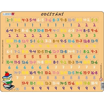 Puzzle MAXI - Odčítání/81 dílků
