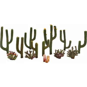 Modelová železnice kaktusy 13 ks Woodland Scenics TR3600