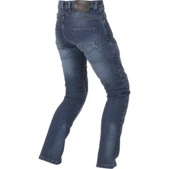 Moto kalhoty AYRTON Modus, modré dámské kevlarové jeans na motorku 33/30