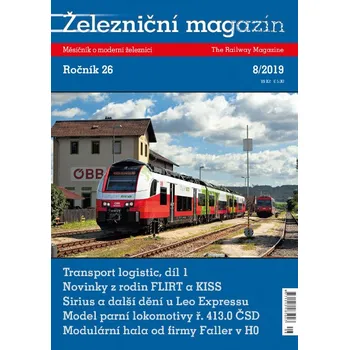 Časopis Železniční magazín 8/2019 Literatura zm1908