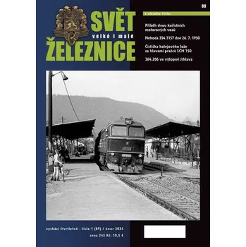 Časopis Svět železnice 89 Literatura sz89