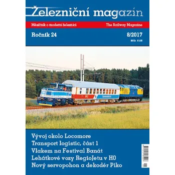Časopis Železniční magazín 8/2017 Literatura zm1708