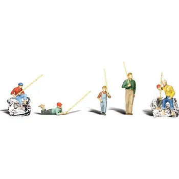 Figurka rybáři Woodland Scenics A2179