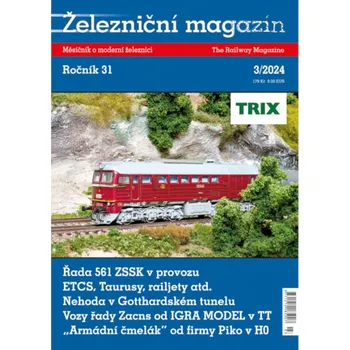 Časopis Železniční magazín 3/2024 Literatura zm2403