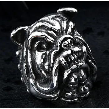 Prsten Prstýnek bulldog pes