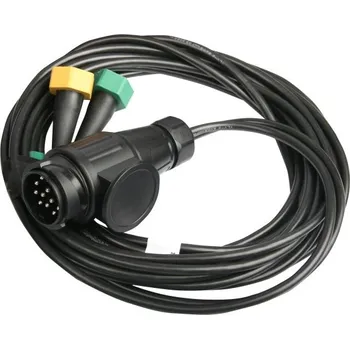 Přívěs k motorovému vozidlu Elektrokabeláž k vleku bez světel 13pin / 4 m, FRISTOM