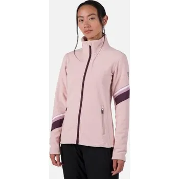 Dámská mikina ROSSIGNOL W STRAWPILE FLEECE FZ Powder Pink RLNWL06-337 24/25 velikost L