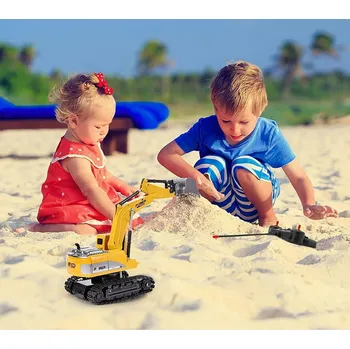 RC model ostatní Deminas - Úžasný pásový bagr na dálkové ovládání