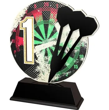 Poháry Bauer Dřevěná trofej PWT001M20 | Šipky