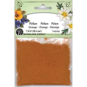 Modelová železnice posyp oranžový - pyl Woodland Scenics T4646