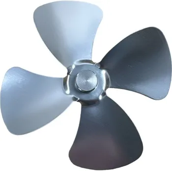 Krbová kamna Náhradní vrtule čtyřlopatková MINI stříbrná - ventilátor na kamna