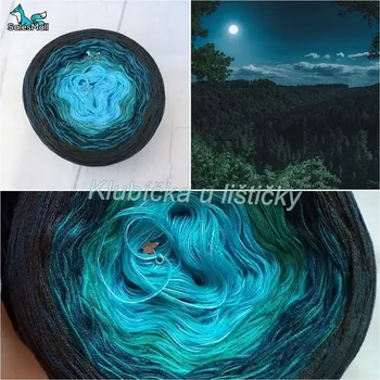 Příze eGalanteria Cherubínka 750m Noční les