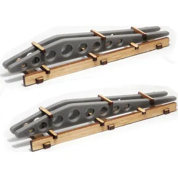 Modelová železnice náklad profil křídla letadla 2ks Proses PHL-K-03