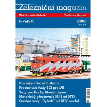 Časopis Železniční magazín 6/2016 Literatura zm1606