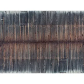 Modelová železnice 3D dřevěná zeď zvětralá Noch 56665