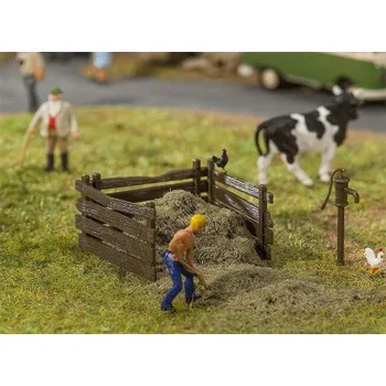 Modelová železnice hnojiště Faller 180920