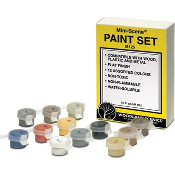 Mini-Scene set barviček Woodland Scenics M125