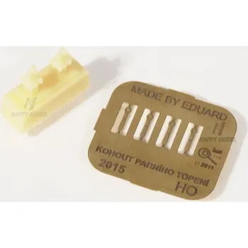 Modelová železnice kohout parního topení Detail 2015