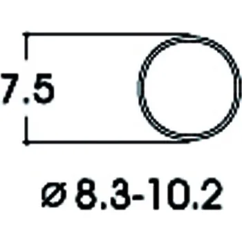 Modelová železnice bandáž 8,3 - 10,2 mm Roco 40068-KS