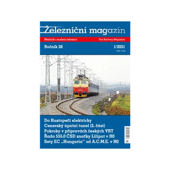 Časopis Železniční magazín 1/2021 Literatura zm2101
