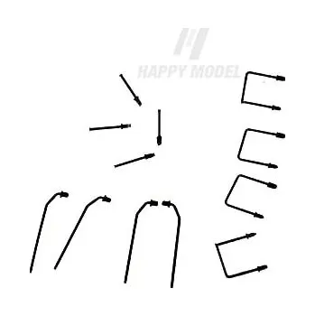 Modelová železnice zábradlí V60/BR106 flm 9785700