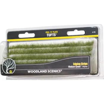 Modelová železnice pruh vysoké trávy tmavě zelené Woodland Scenics FS781