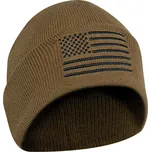 ROTHCO Čepice jemně pletená barevná US vlajka COYOTE