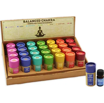 Vonný olej ARÔME Balanced Chakra Vonné olejíčky 15 ml, 7 vůní v mixu