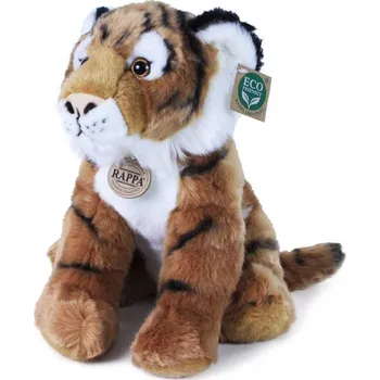 plyšák PLYŠ Tygr sedící 30cm Eco-Friendly (plyšová hračka)