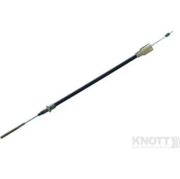 Lanko parkovací brzdy Brzdové lanko 1230/1440 mm, závitové, Knott