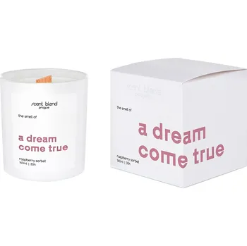 Svíčka Scent Blend Svíčka s vůní A Dream Come True 160 ml
