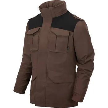 Pánský kabát HELIKON HELIKON bunda COVERT M-65 Jacket® - Hnědá/černá - XS