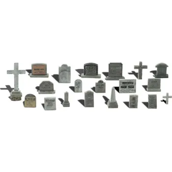 Modelová železnice náhrobní kameny Woodland Scenics A1856