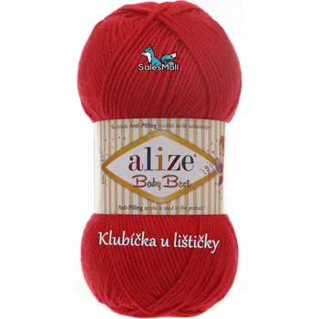 Galanterie Alize Baby Best červená 56