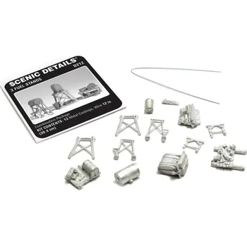 Modelová železnice stojany na palivo 3 ks Woodland Scenics D212