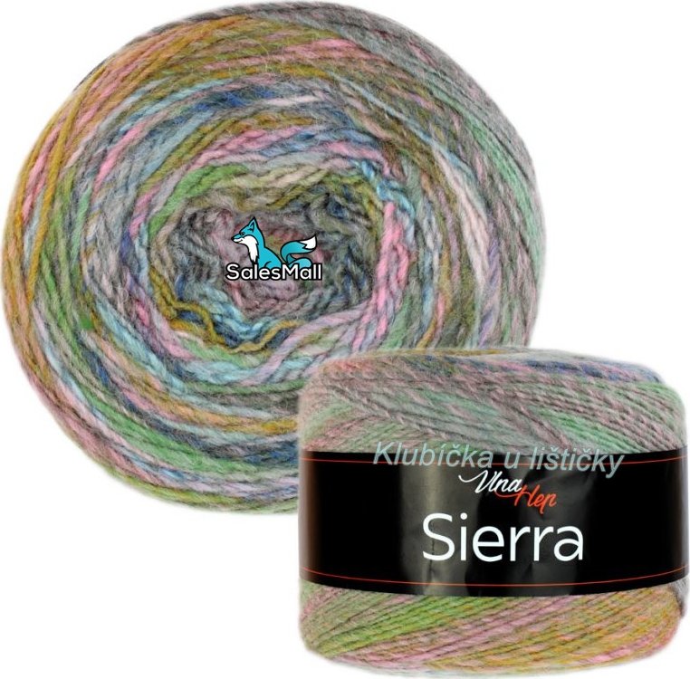 Vlna-Hep Příze Sierra color 7208
