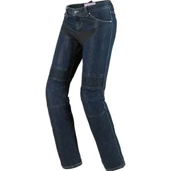 Moto kalhoty SPIDI FURIOUS LADY, dámské tmavě modré jeans kalhoty na motorku 29
