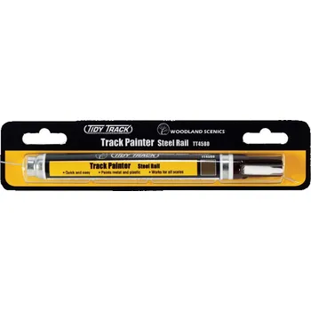 Modelářská barva patinovací fix na koleje - ocelová barva Woodland Scenics TT4580