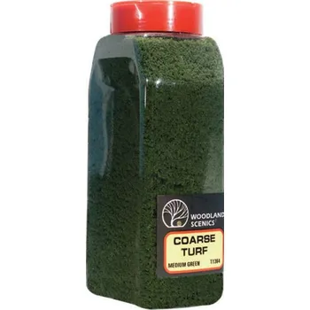 Modelová železnice posyp hrubý středně zelený Woodland Scenics T1364