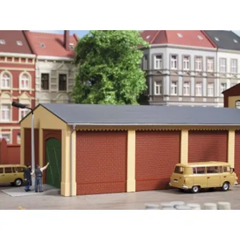 Modelová železnice stěna 2390B červená Auhagen 80517