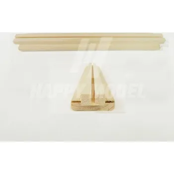 Modelová železnice doplňková příčka s drážkou 550 mm RailSys 20028